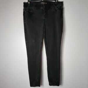 Torrid Jeans Womens 18 R Bombshell Skinny Premium Stretch High Rise Black